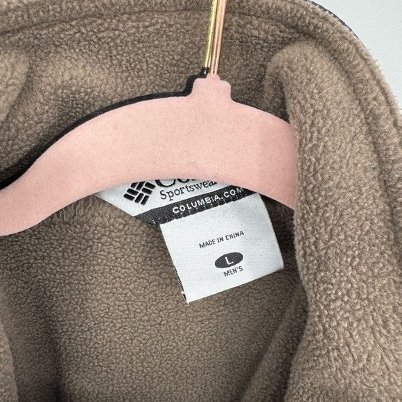 Columbia Men's Fleeced Lined Bomber Wind Jacket Size Large - Picture 4 of 13